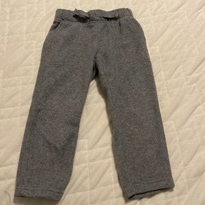 Boys fuzzy pants 3t